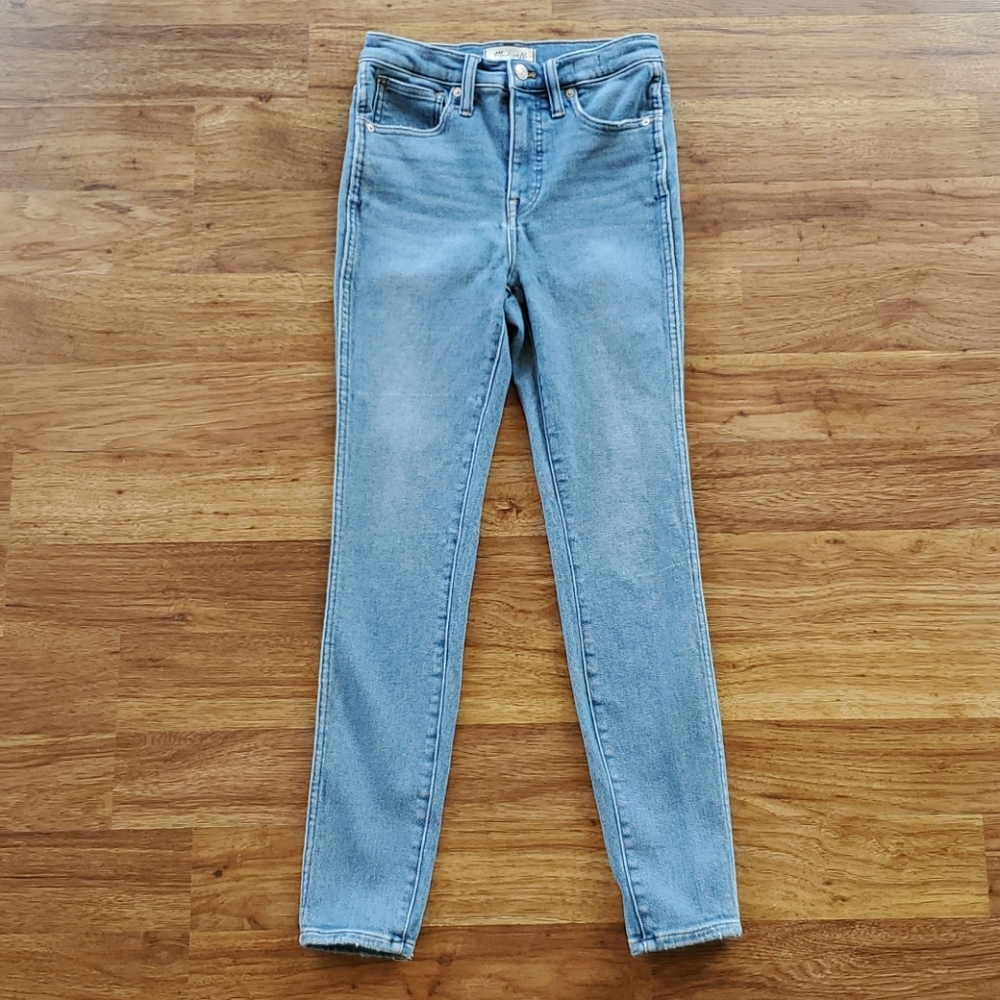 Madewell Size 25 10" High Rise Skinny Jeans